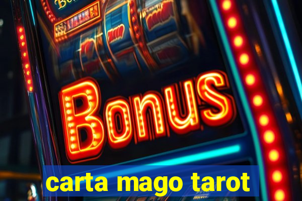 carta mago tarot